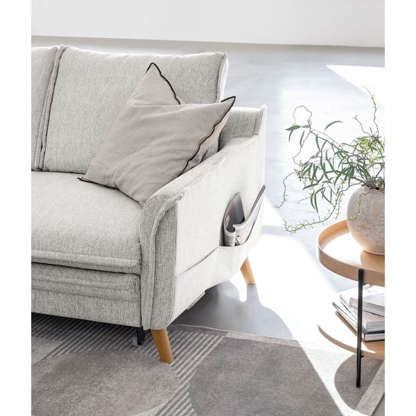 Beżowy rozkładany narożnik (lewostronny) Charming Charlie – Miuform-image-4