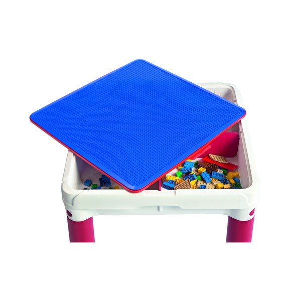 Ogrodowy stół do zabawy dla dzieci Keter Bricks-image-3