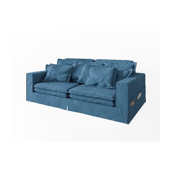 Niebieska sofa 236 cm Nora – Ropez-image-2