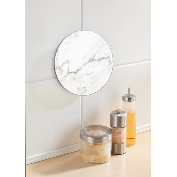 Szklana podkładka pod garnek Wenko Marble, ø 20 cm-image-1