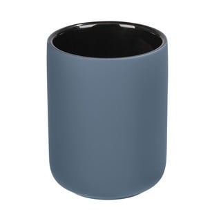 Niebieski ceramiczny kubek na szczoteczki do zębów Wenko Avellino