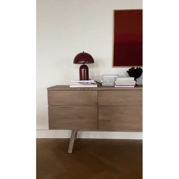 Komoda z litego drewna dębowego w naturalnym kolorze 170x77x42 cm Cleardale – Rowico-image-1