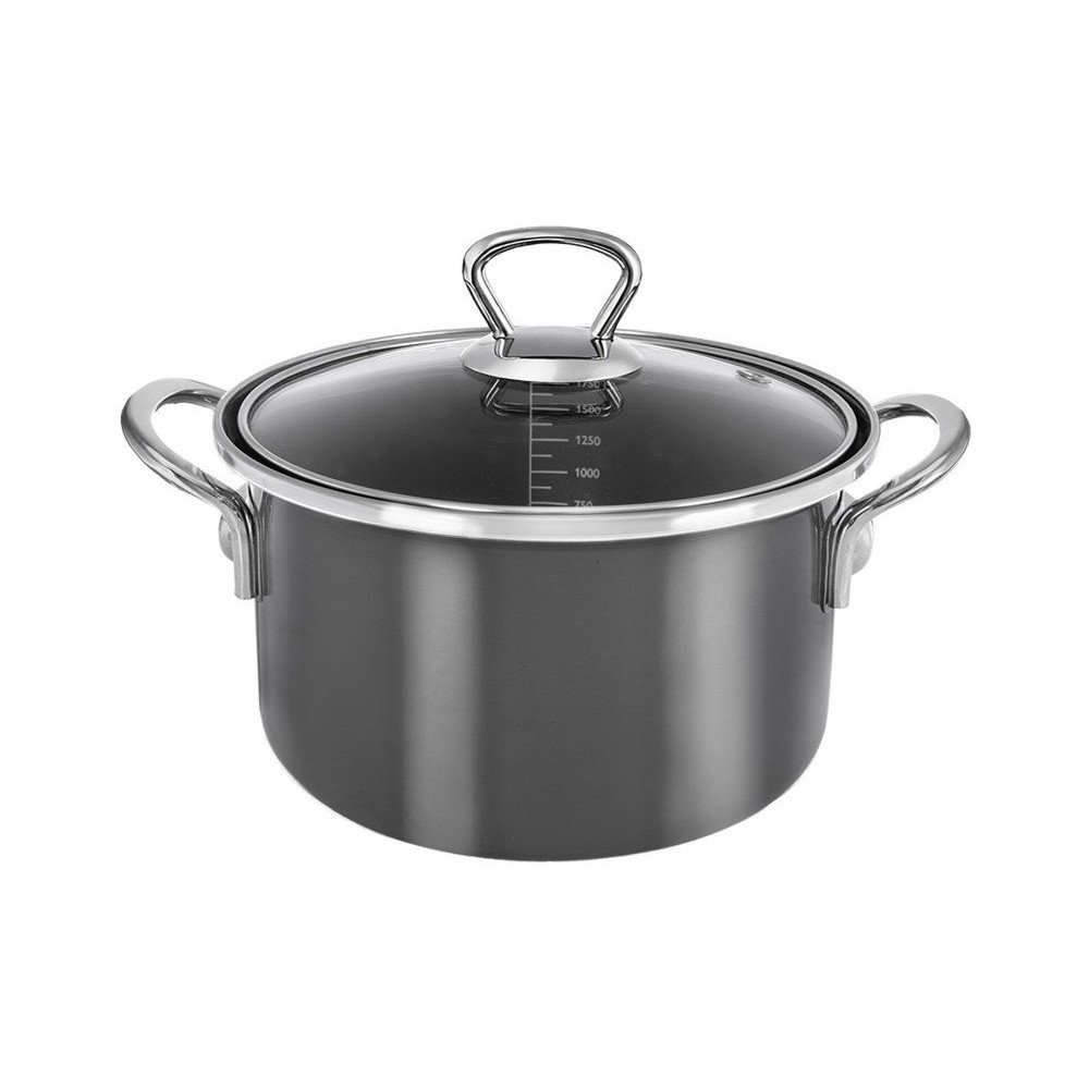 Garnek emaliowany z pokrywką 1,75 l Metalic – Orion