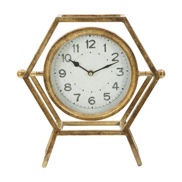 Zegar stołowy w złotym kolorze Mauro Ferretti Ret