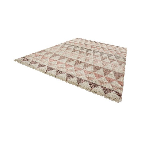 Kremowo-różowy dywan Mint Rugs Allure Rose, 200x290 cm-image-1