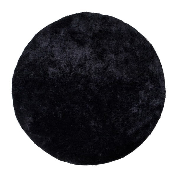 Czarny okrągły dywan House Nordic Florida, ø 120 cm
