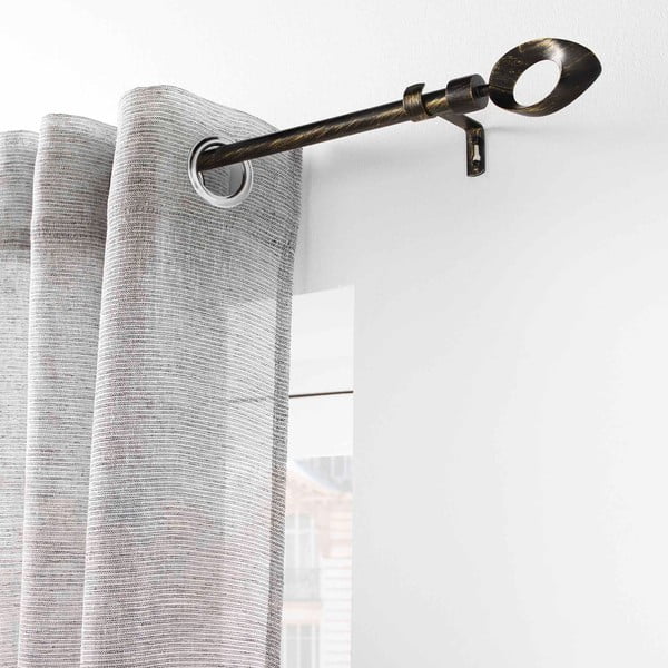 Metalowy regulowany karnisz 120 - 210 cm Ovalon – douceur d'intérieur-image-2