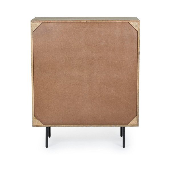 Szafka z litego drewna mango w naturalnym kolorze 92x110x40 cm Darsey – Bizzotto-image-3