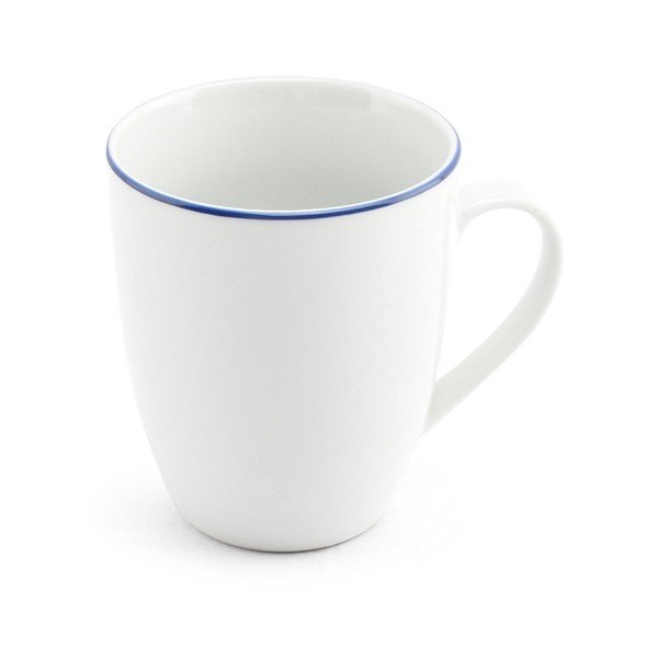 Biały porcelanowy kubek 380 ml Basic White – BonBistro-image-1