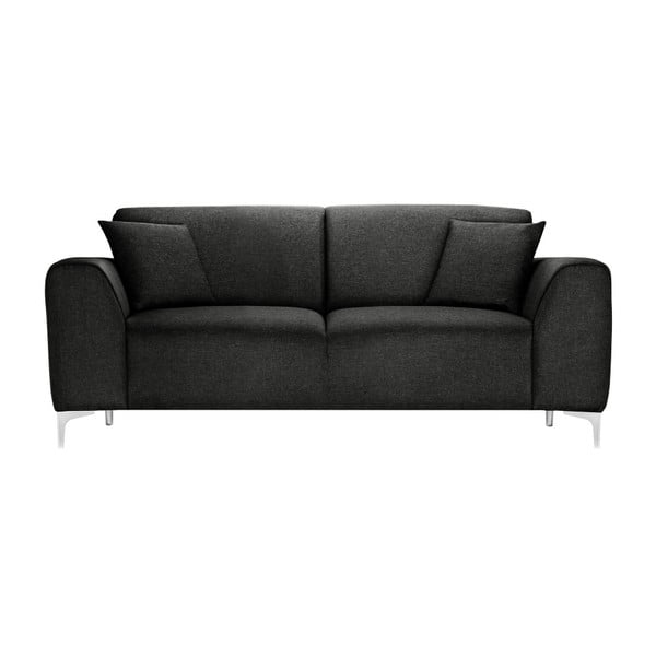 Antracytowa sofa 2-osobowa Florenzzi Stradella