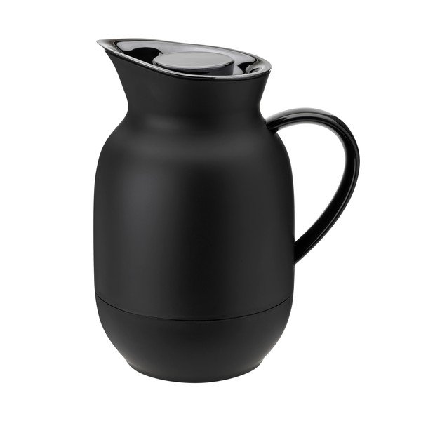Czarny plastikowy dzbanek termos 1 l Amphora – Stelton