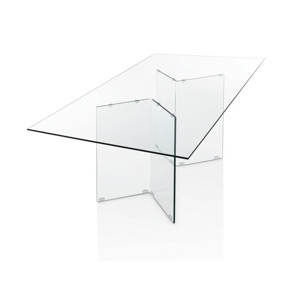 Szklany stół 90x180 cm Kaya – Tomasucci-image-4