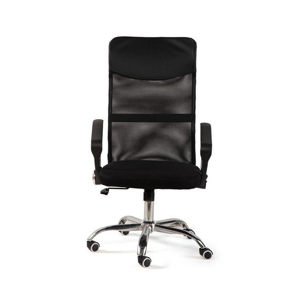 Czarne tapicerowane krzesło biurowe Arco – Bonami Essentials-image-2