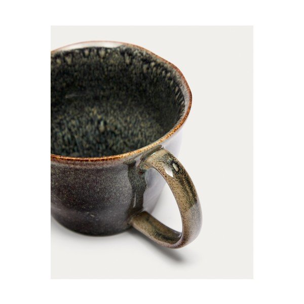 Szary kubek ceramiczny Coval – Kave Home-image-3