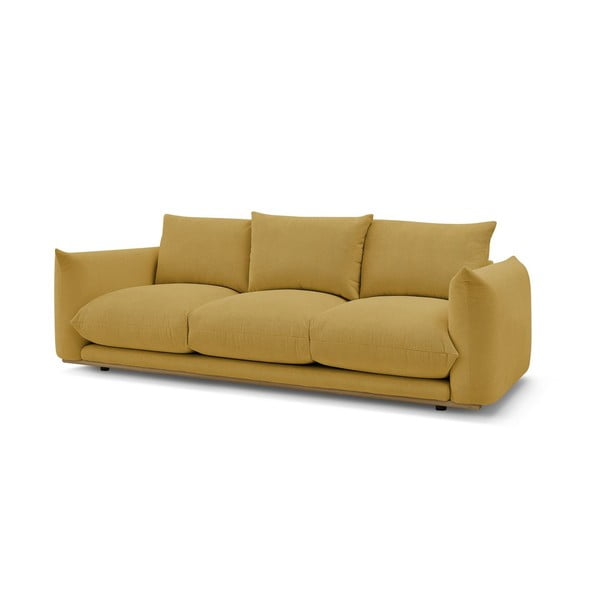 Żółta sofa 265 cm Ernest – Bobochic Paris-image-3
