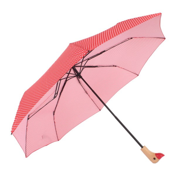 Czerwona parasolka Ambiance Goose, ⌀ 96 cm