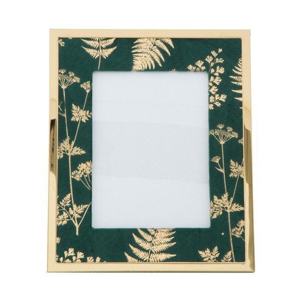Zielono-złota ramka stołowa na zdjęcie Mauro Ferretti Glam, 15x20 cm-image-3