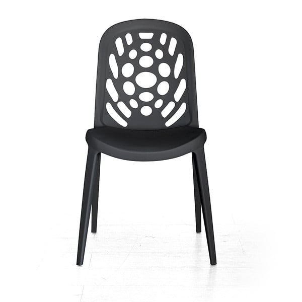 Krzesło Allegra, czarne