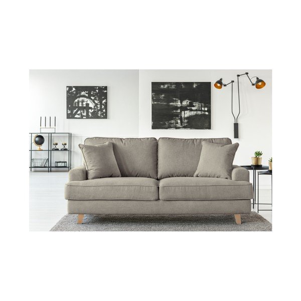 Beżowa sofa 2-osobowa Cosmopolitan design Madrid-image-3