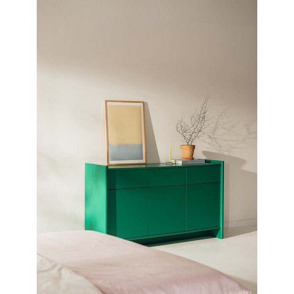Zielona komoda 160x91x46 cm Rali – noo.ma-image-1