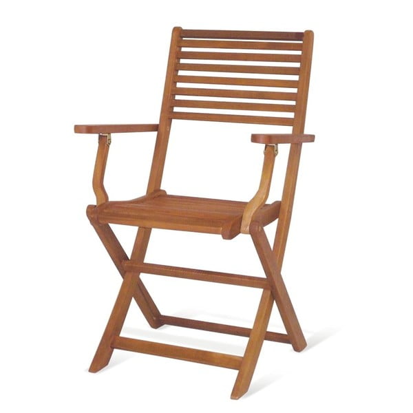 Składane krzesło ogrodowe z drewna Jayda