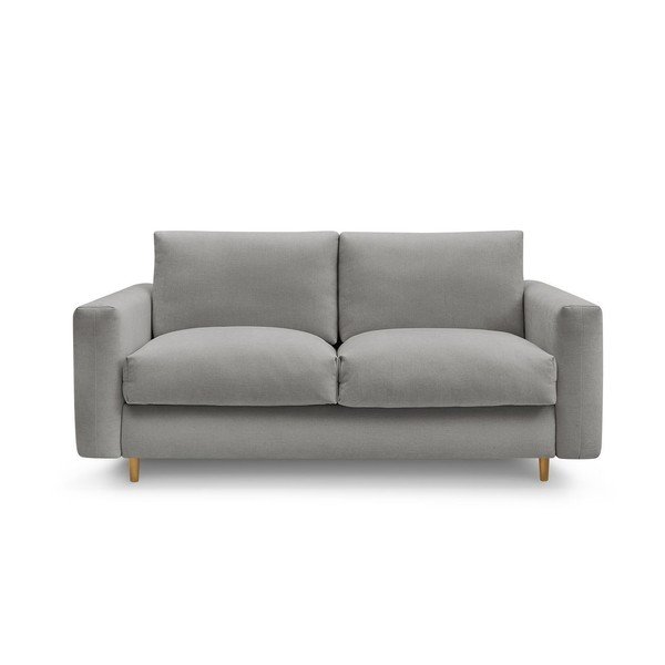 Szara sofa do spania/rozkładana 220 cm Cocoone – Bobochic Paris