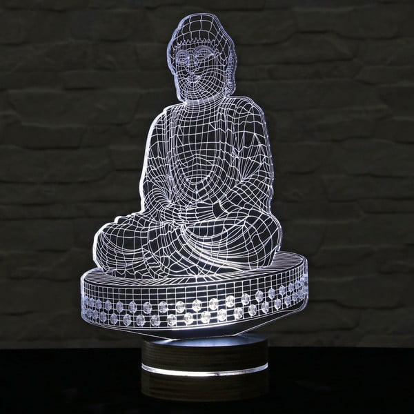Lampa 3D stołowa Budha-image-2