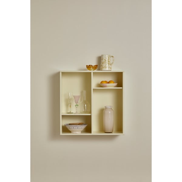 Jasnożółty regał wiszący 70x70 cm Mistral – Hammel Furniture-image-3