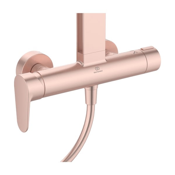 Jasnoróżowy metalowy zestaw prysznicowy 111 cm ALU+ – Ideal Standard-image-2