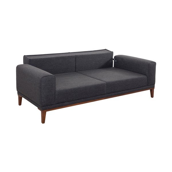 Antracytowa rozkładana sofa 223 cm Liones – Artie-image-3