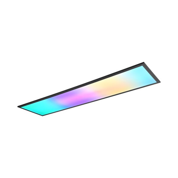 Czarna lampa sufitowa LED 29.5x119.5 cm Beta – Reality-image-1