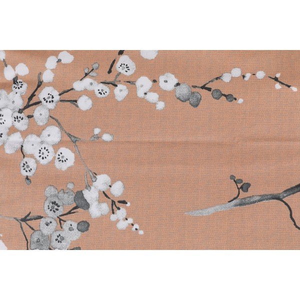 Pomarańczowa bawełniana pościel dwuosobowa 200x200 cm Chicory – Mijolnir-image-3