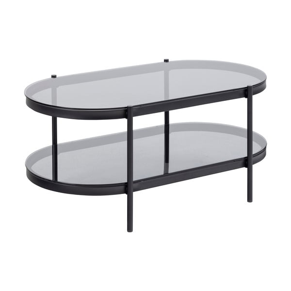 Stolik ze szklanym blatem 95x50 cm Bayonne – Actona-image-3