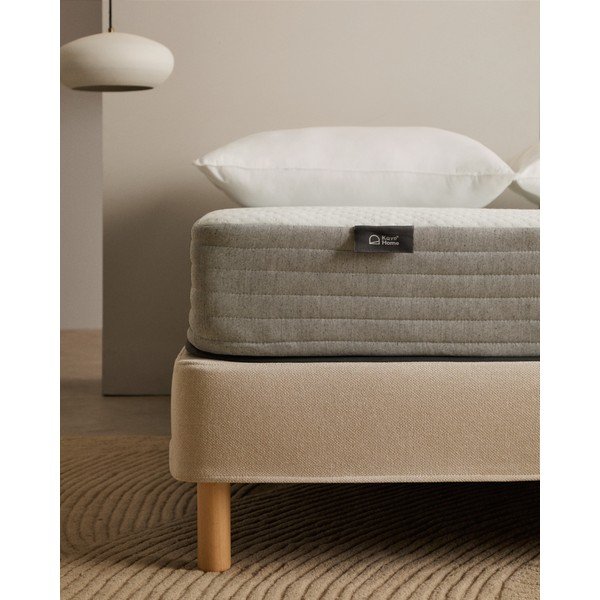 Średnio twardy piankowy materac antyalergiczny/termoregulacyjny 150x200 cm Yoko – Kave Home-image-2