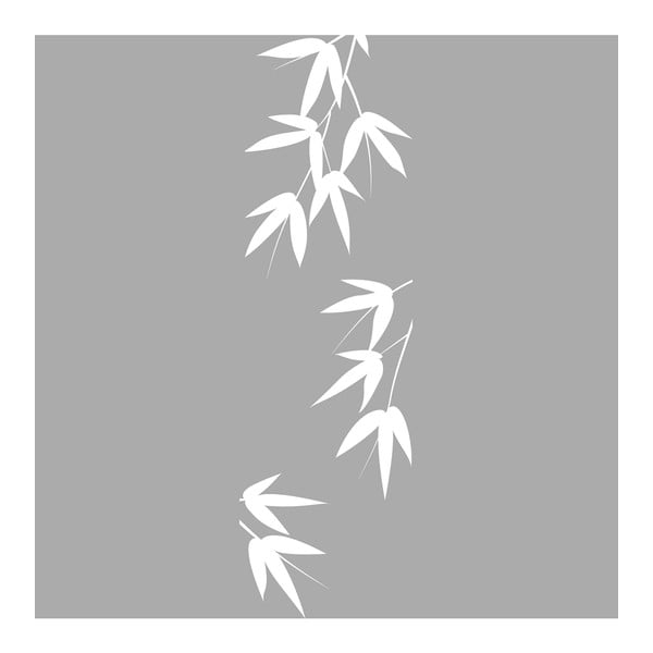Naklejka na drzwi prysznicowe Ambiance Bamboo Leaves-image-1