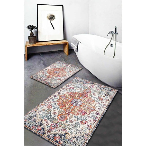 Dywaniki łazienkowe zestaw 2 szt. 60x100 cm – Mila Home-image-1
