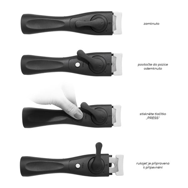 Patelnie aluminiowe 2 szt. Grande Combi – Orion-image-3