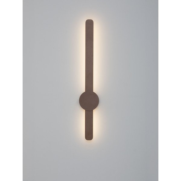 Brązowy aluminiowy kinkiet LED Norei – Nova Luce-image-4