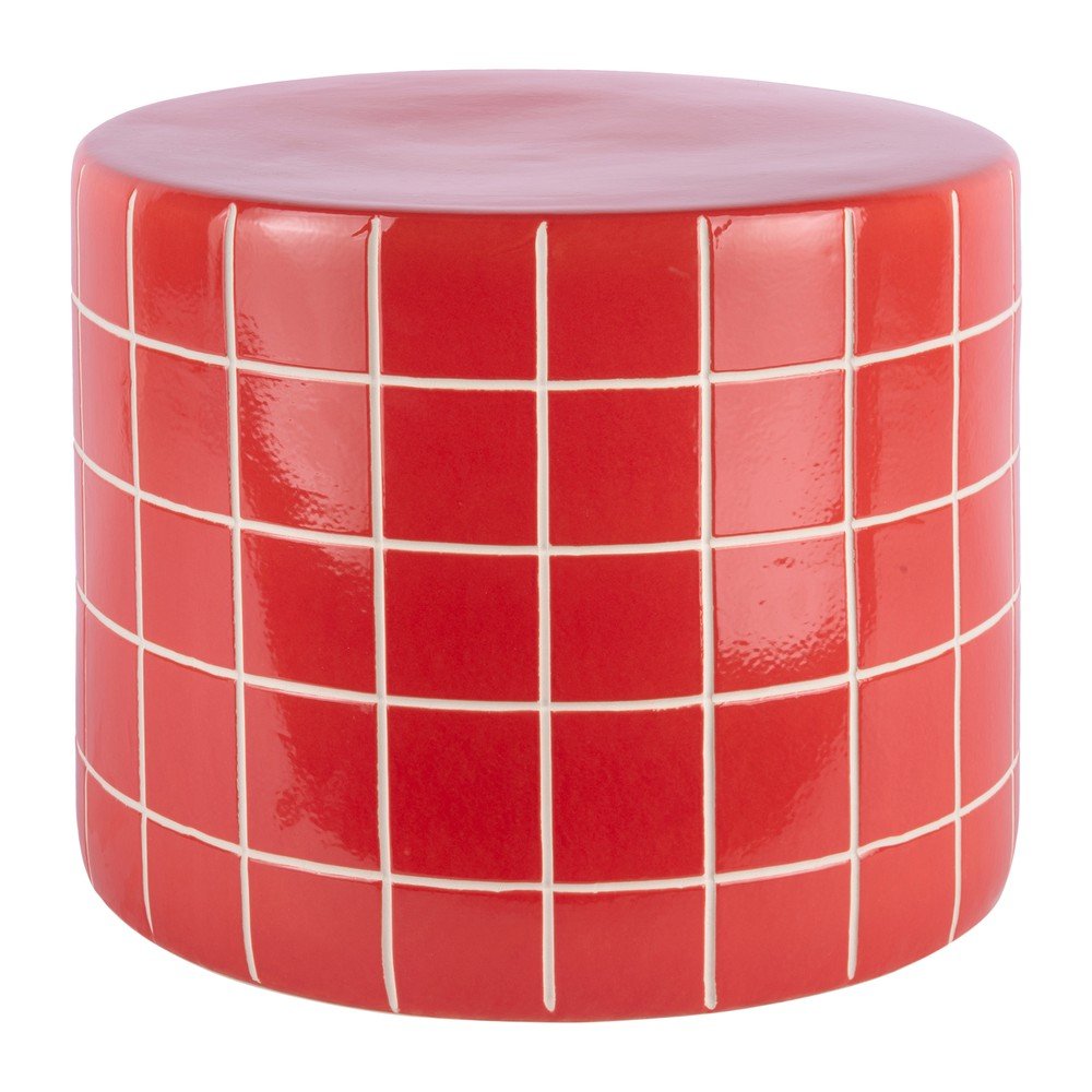 Okrągły stolik ceramiczny ø 42 cm Retro Tiles – Leitmotiv