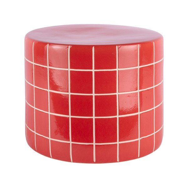 Okrągły stolik ceramiczny ø 42 cm Retro Tiles – Leitmotiv