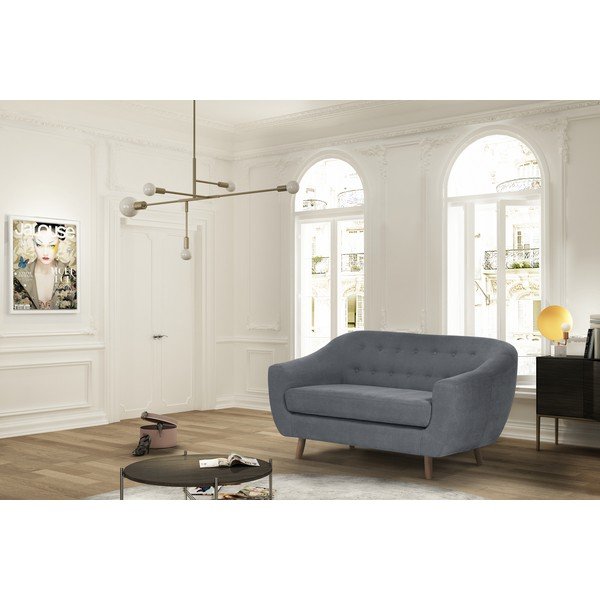 Szara sofa 2-osobowa Jalouse Maison Vicky-image-1