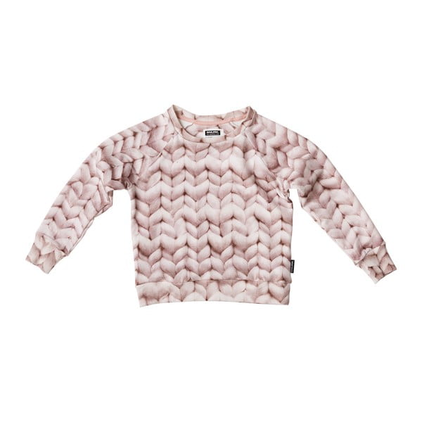 Różowa bluza dziewczęca Snurk Twirre, 104