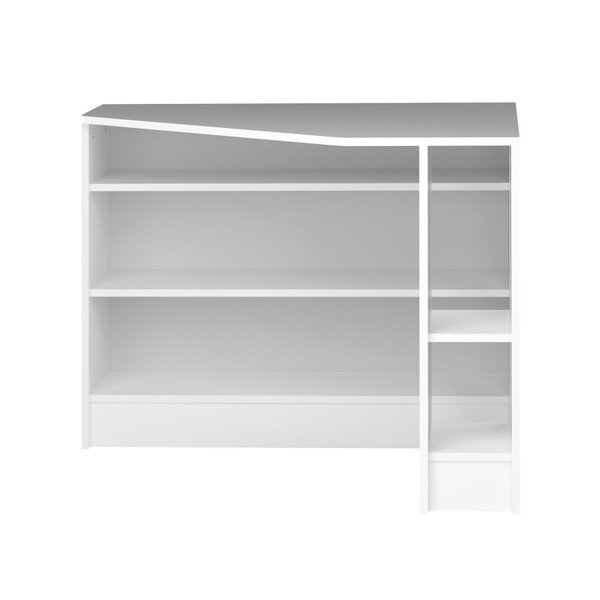 Białe biurko narożne TemaHome Plan-image-1