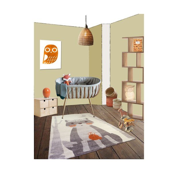 Dywan dziecięcy Nattiot Harry, 100x150 cm-image-3