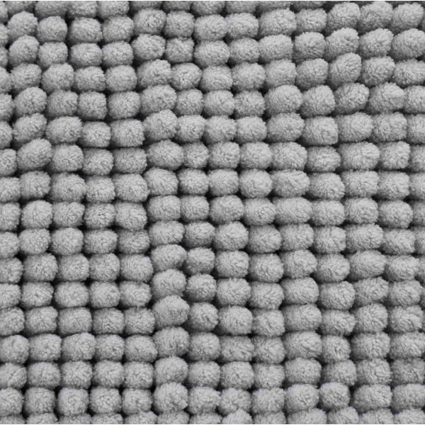 Szary dywanik łazienkowy 50x80 cm Bobble – Catherine Lansfield-image-3