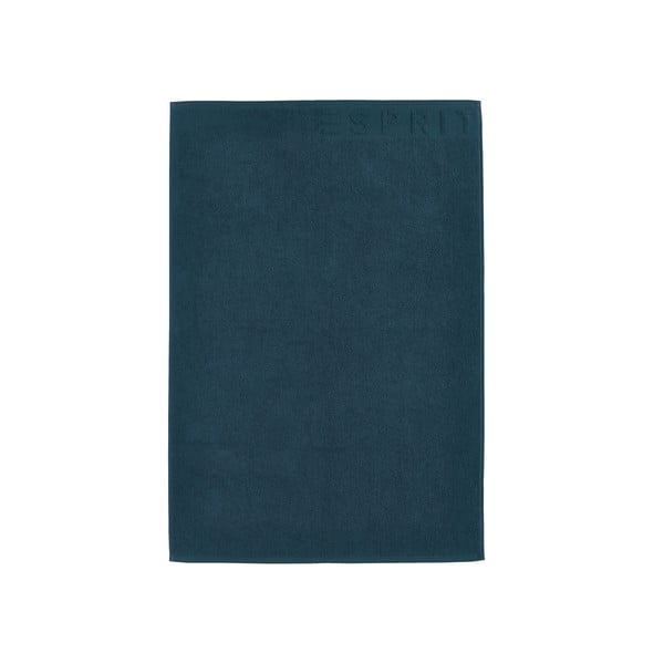 Dywanik łazienkowy Esprit Solid 60x90 cm, jeansowo- niebieski