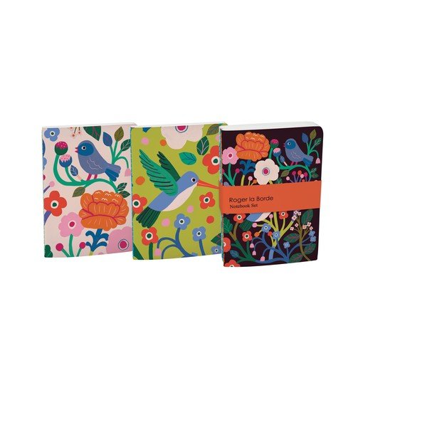 Notesy w formacie A6 64 str. 3 szt. Birdsong – Roger la Borde-image-2