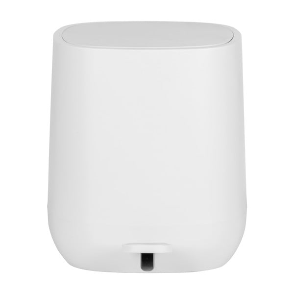 Biały kosz na śmieci Wenko Davos, 5 l-image-1