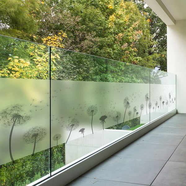 Naklejka na okno 200x40 cm Dandelions – Ambiance