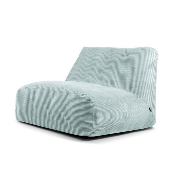 Miętowy sztruksowy worek do siedzenia Sofa Tube – SLOWDOWN